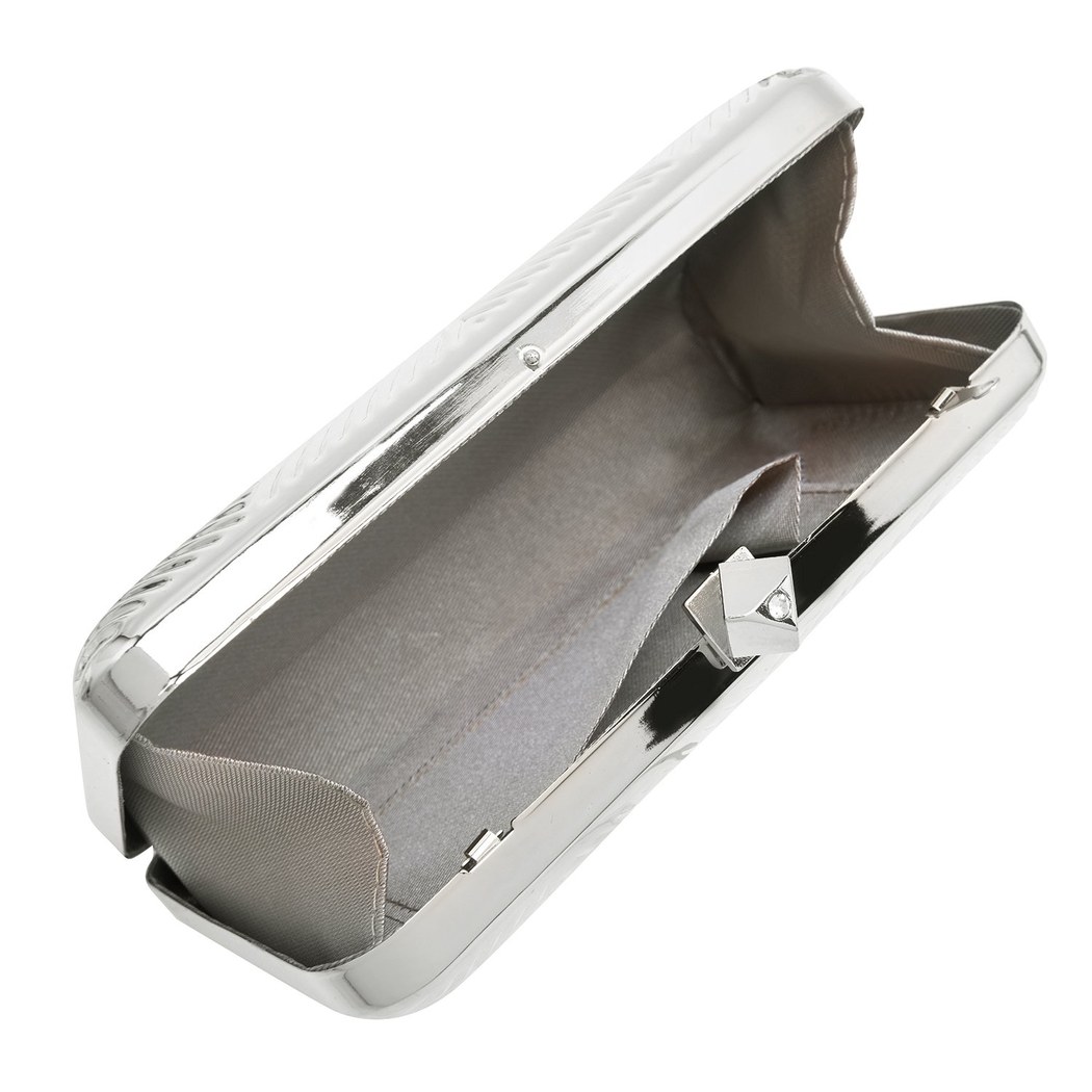 Chase Gümüş Kadın Gece Çantası