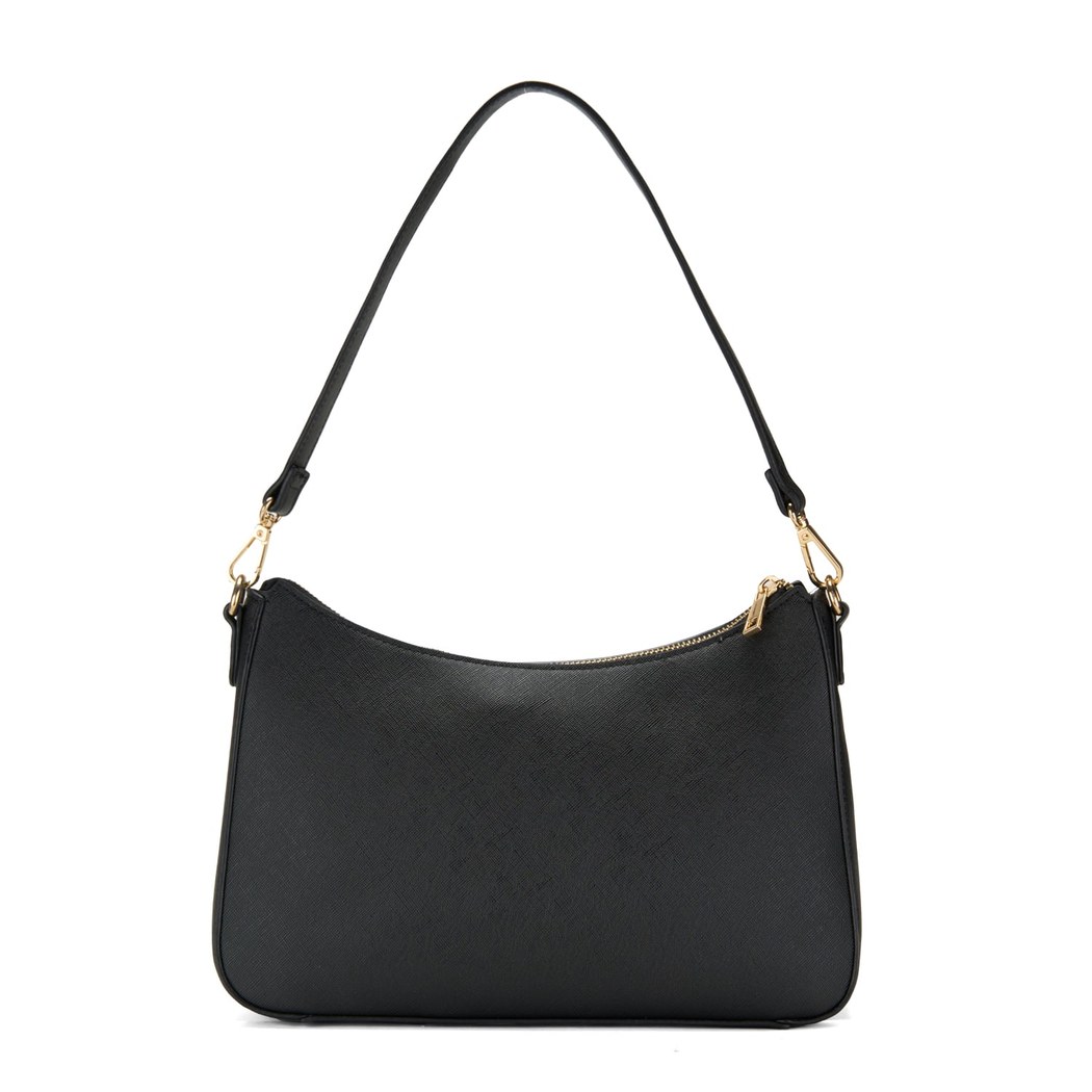 Chertan Siyah Kadın Omuz Çantası