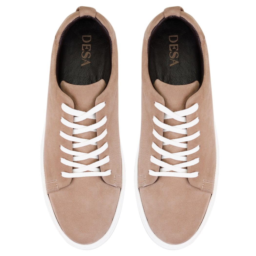 Chris Kahve Erkek Deri Spor Ayakkabı