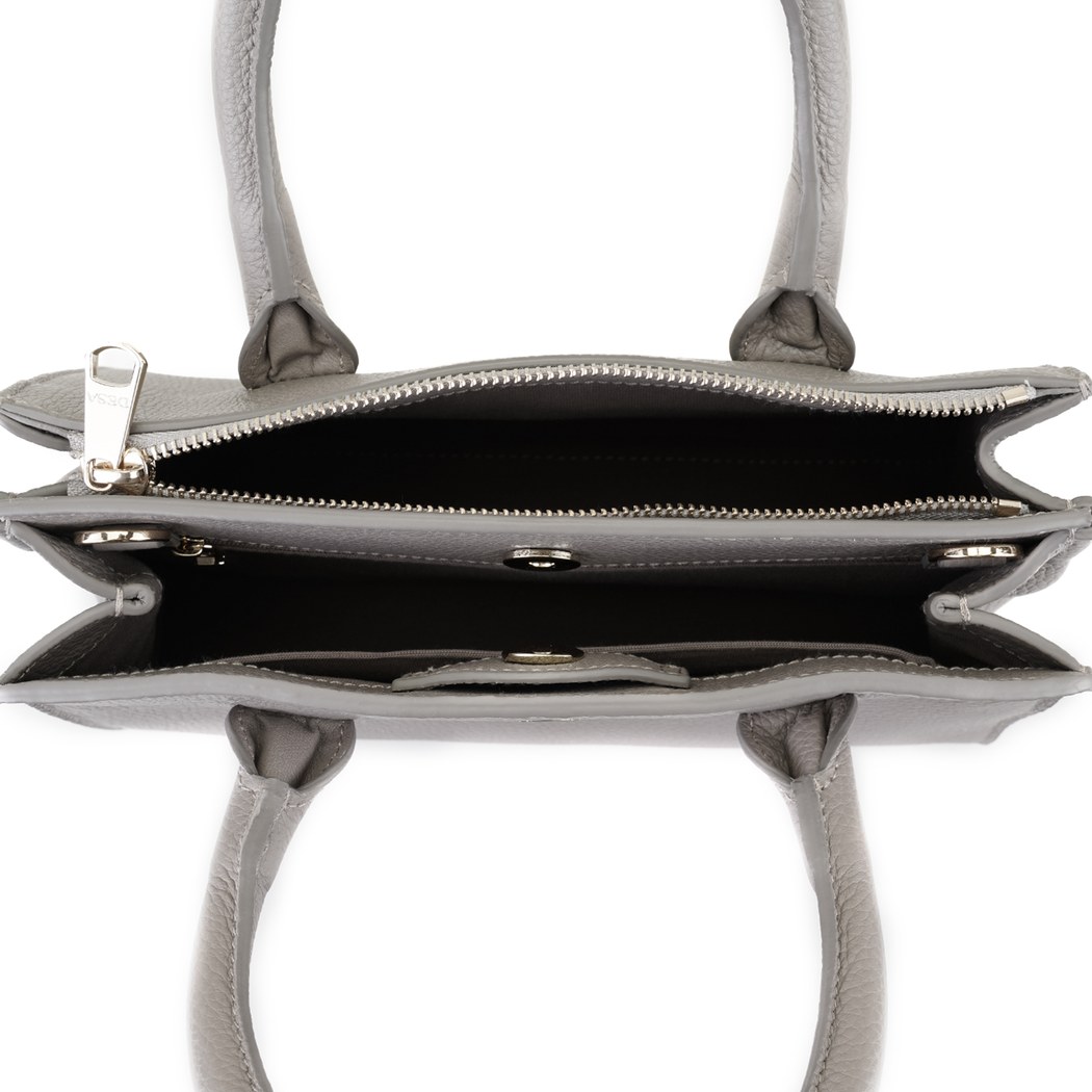 Ciara Gri Kadın Deri Omuz Çantası