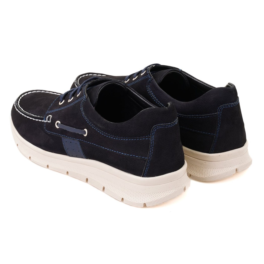 Cindy Lacivert Erkek Deri Günlük Ayakkabı