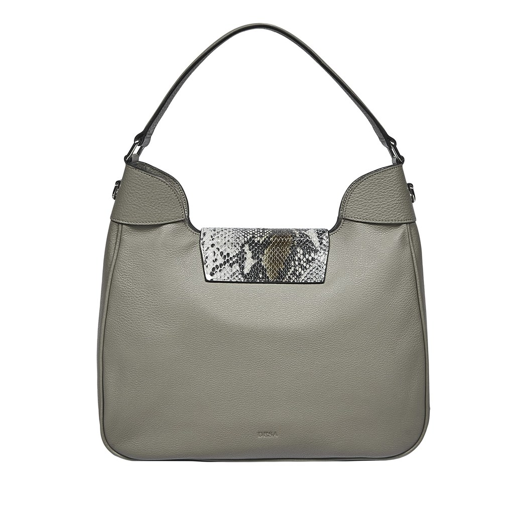 Clara Kadın Yılan Baskılı Deri Omuz Askılı Çanta