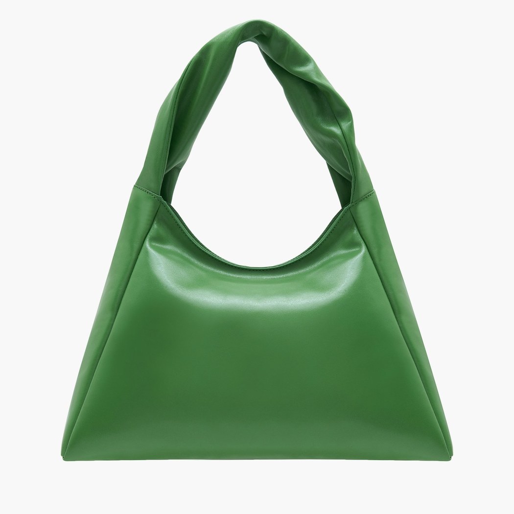 Cloudia Yeşil Kadın Deri Omuz Çantası 