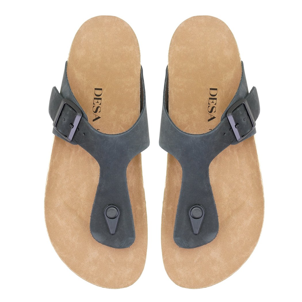 Cole Siyah Erkek Nubuk Terlik