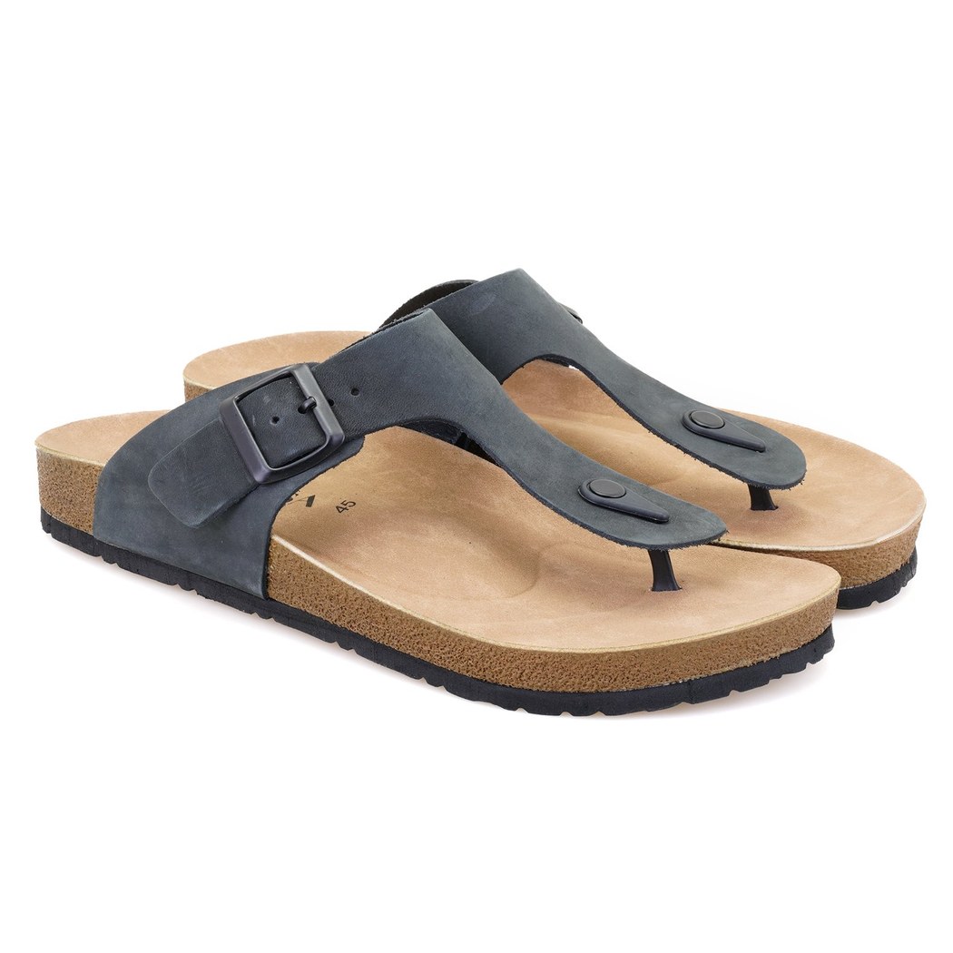 Cole Siyah Erkek Nubuk Terlik