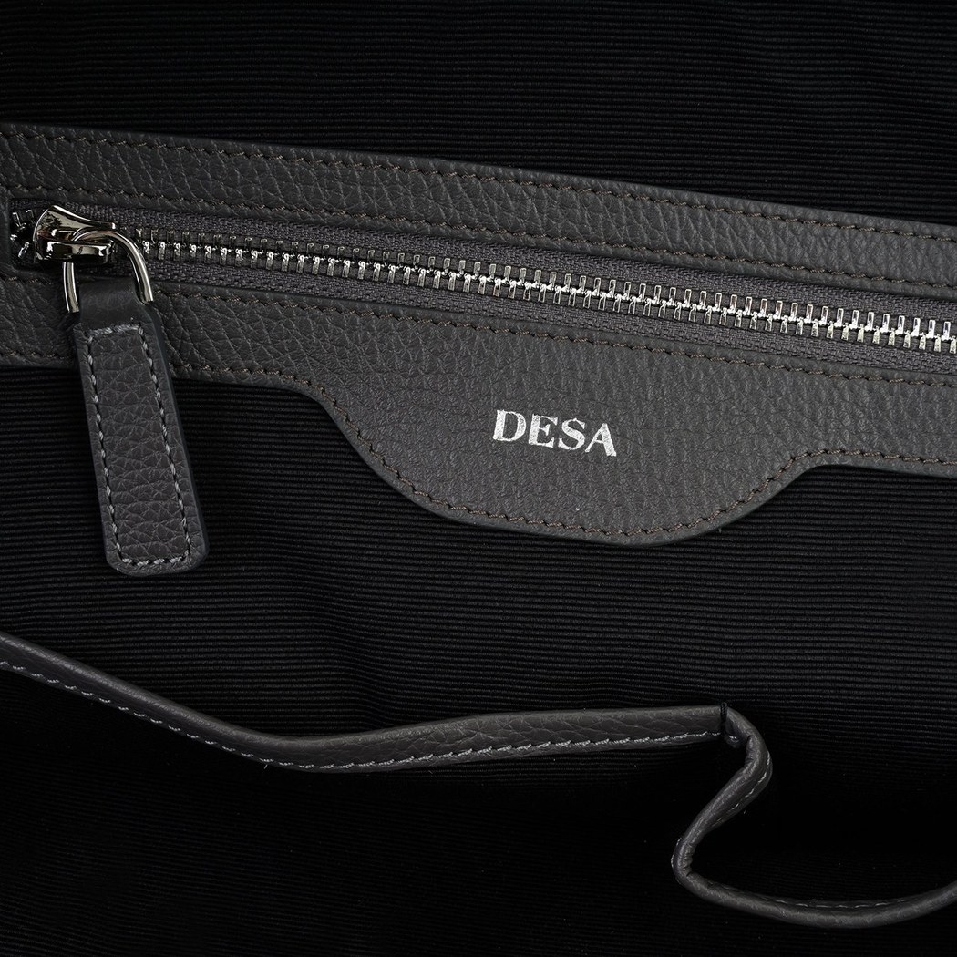 Coleman Gri Deri Sırt Çantası