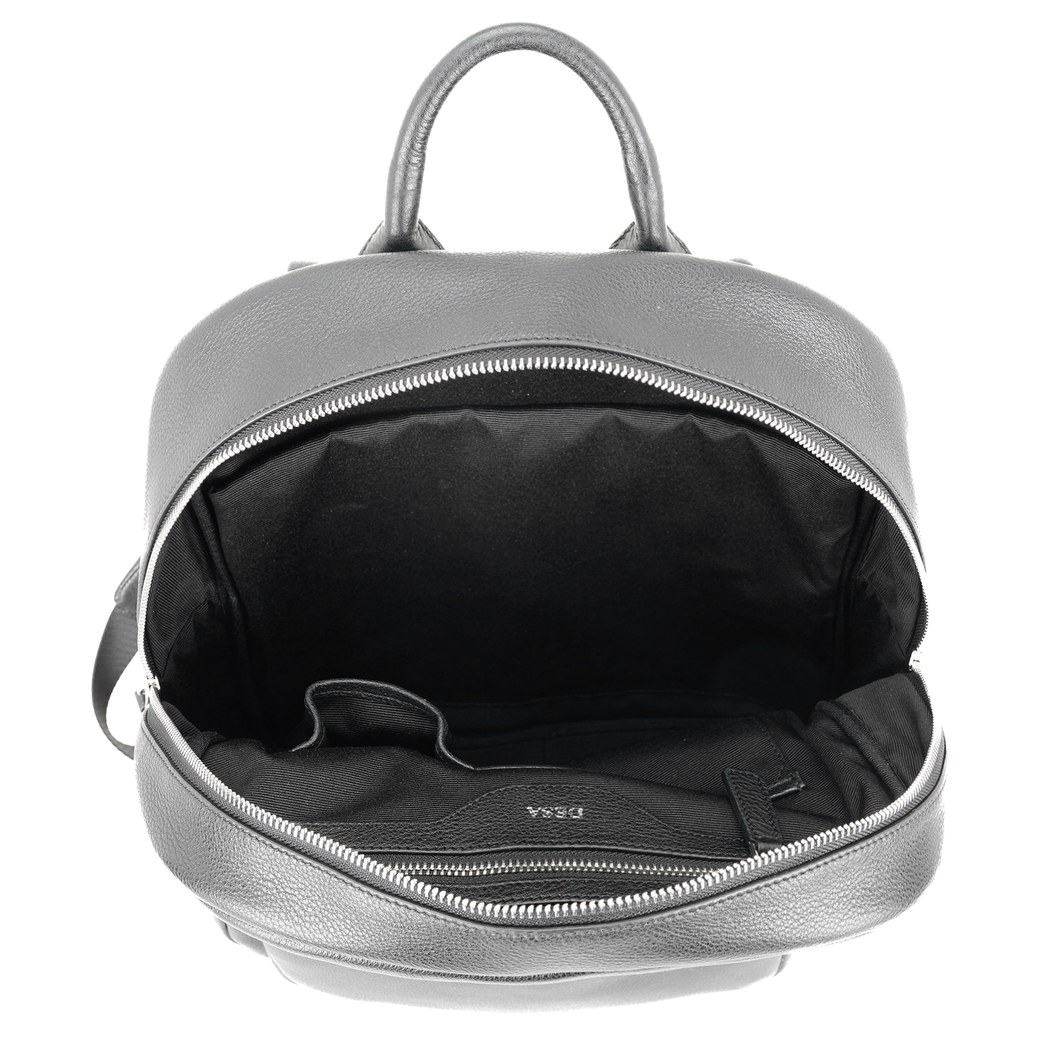 Coleman Siyah Deri Sırt Çantası