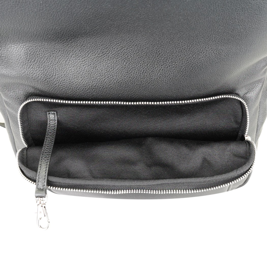 Coleman Siyah Deri Sırt Çantası