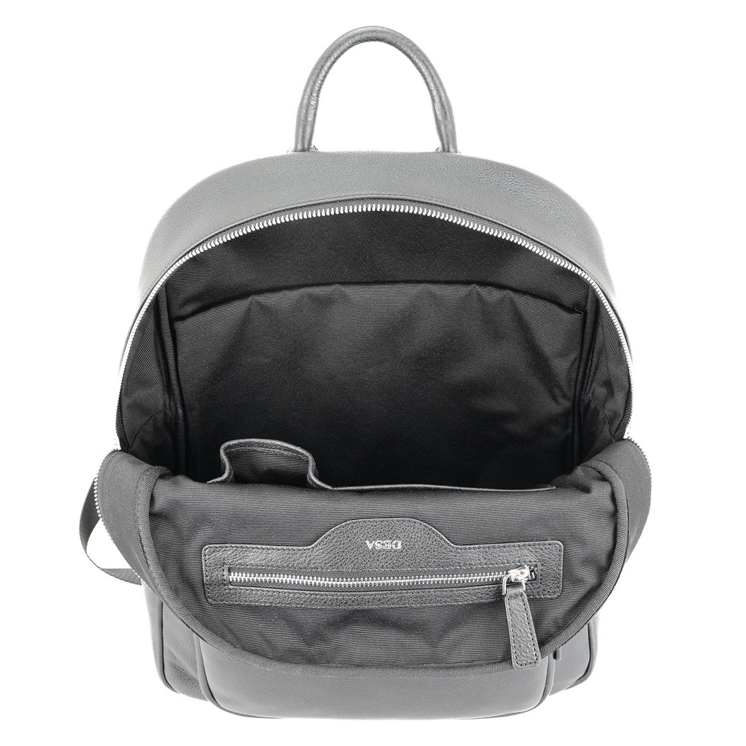 Coleman Siyah Deri Sırt Çantası