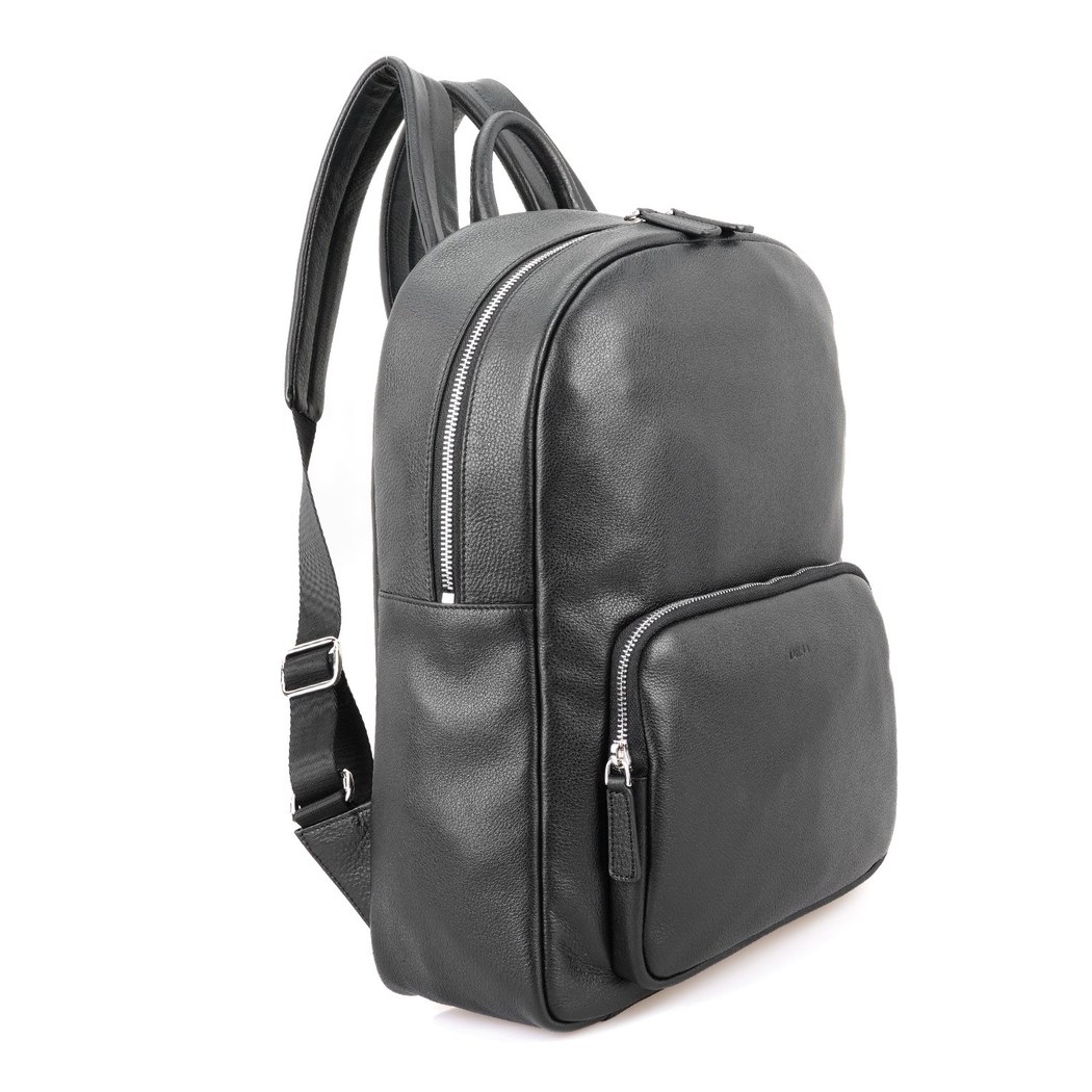 Coleman Siyah Deri Sırt Çantası