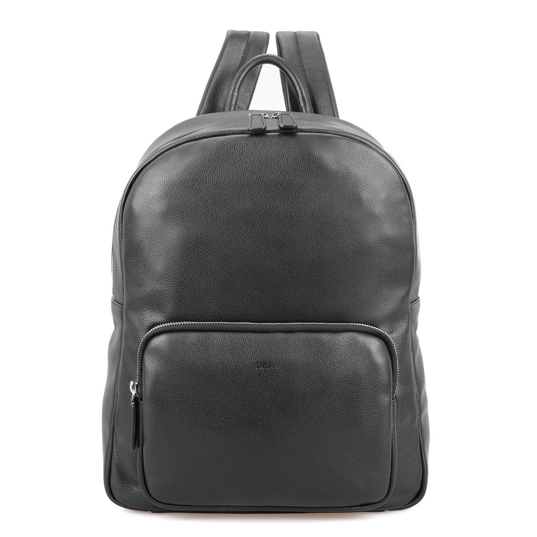 Coleman Siyah Deri Sırt Çantası