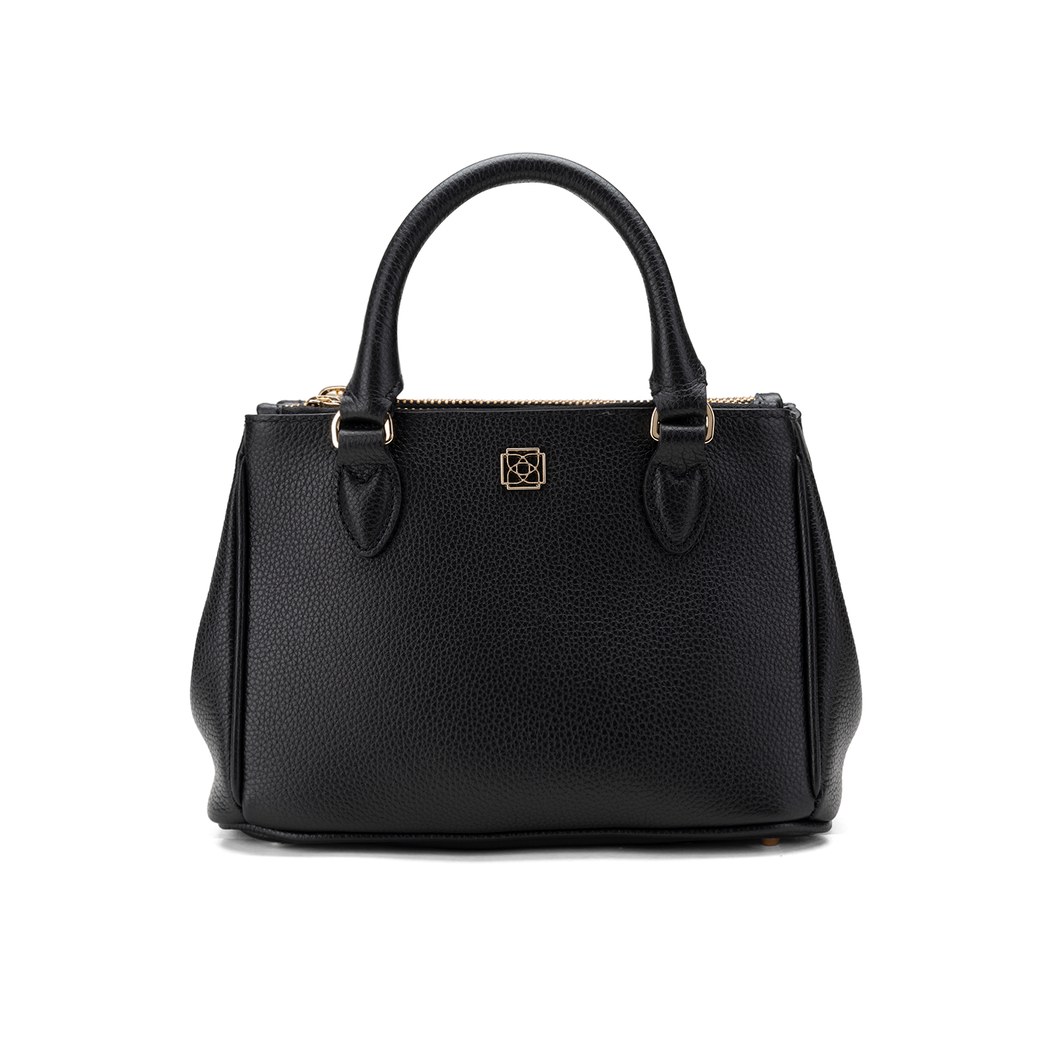 Cora Siyah Kadın Deri El Çantası