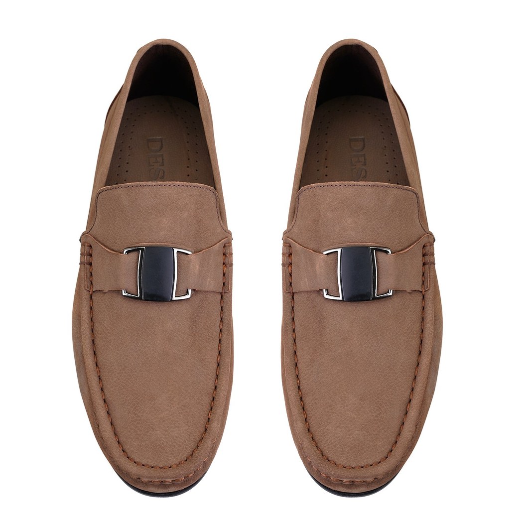 Craig Kahve Erkek Süet Deri Loafer