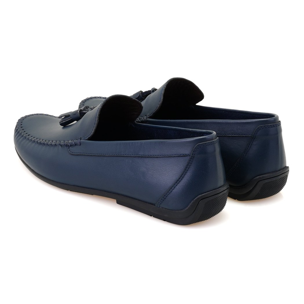 Cralar Lacivert Erkek Deri Loafer