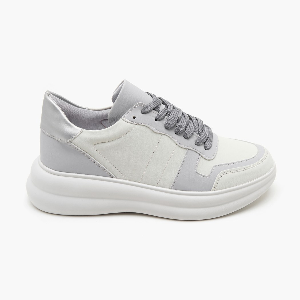 Cruz Gri Kadın Spor Ayakkabı