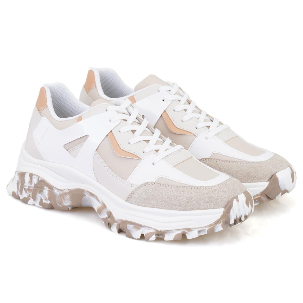 Curry Beyaz Kadın Spor Ayakkabı