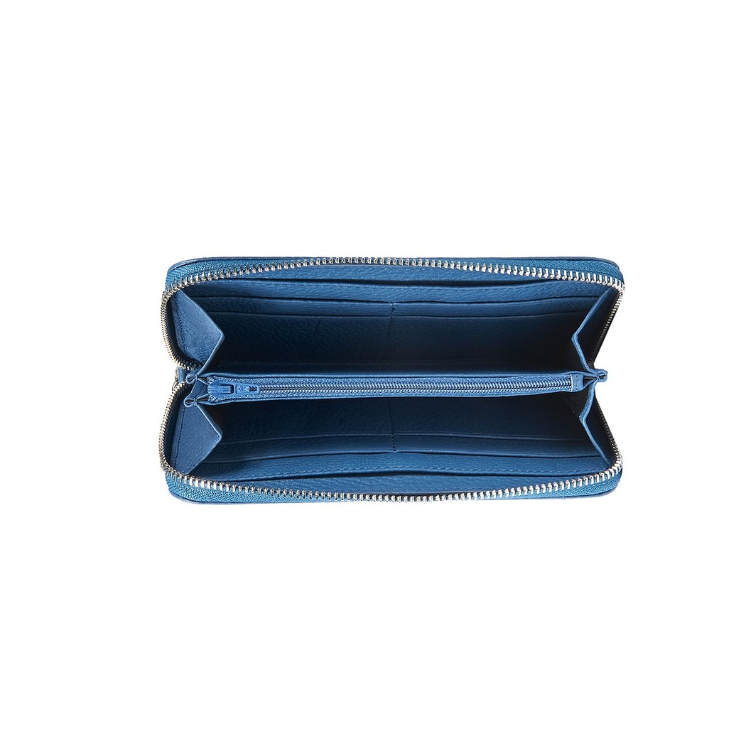 D Logolu Büyük Kadın Deri Cüzdan