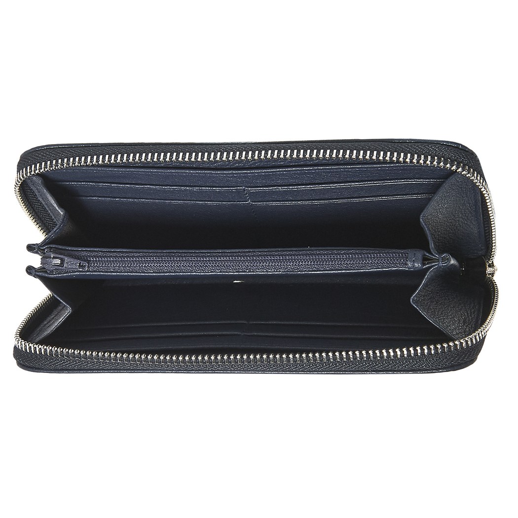 D Logolu Büyük Kadın Deri Cüzdan