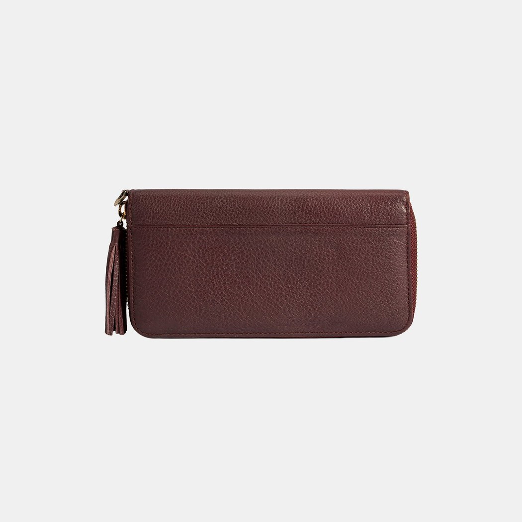 D Logolu Büyük Kadın Deri Cüzdan