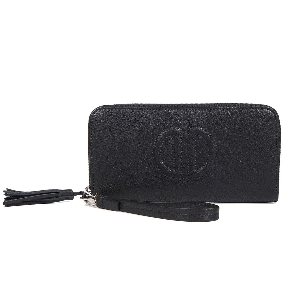 D Logolu Büyük Kadın Deri Cüzdan