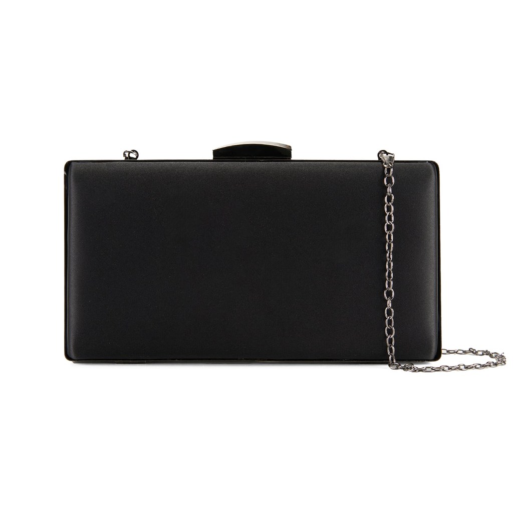 Daisy Siyah Kadın Gece Çantası