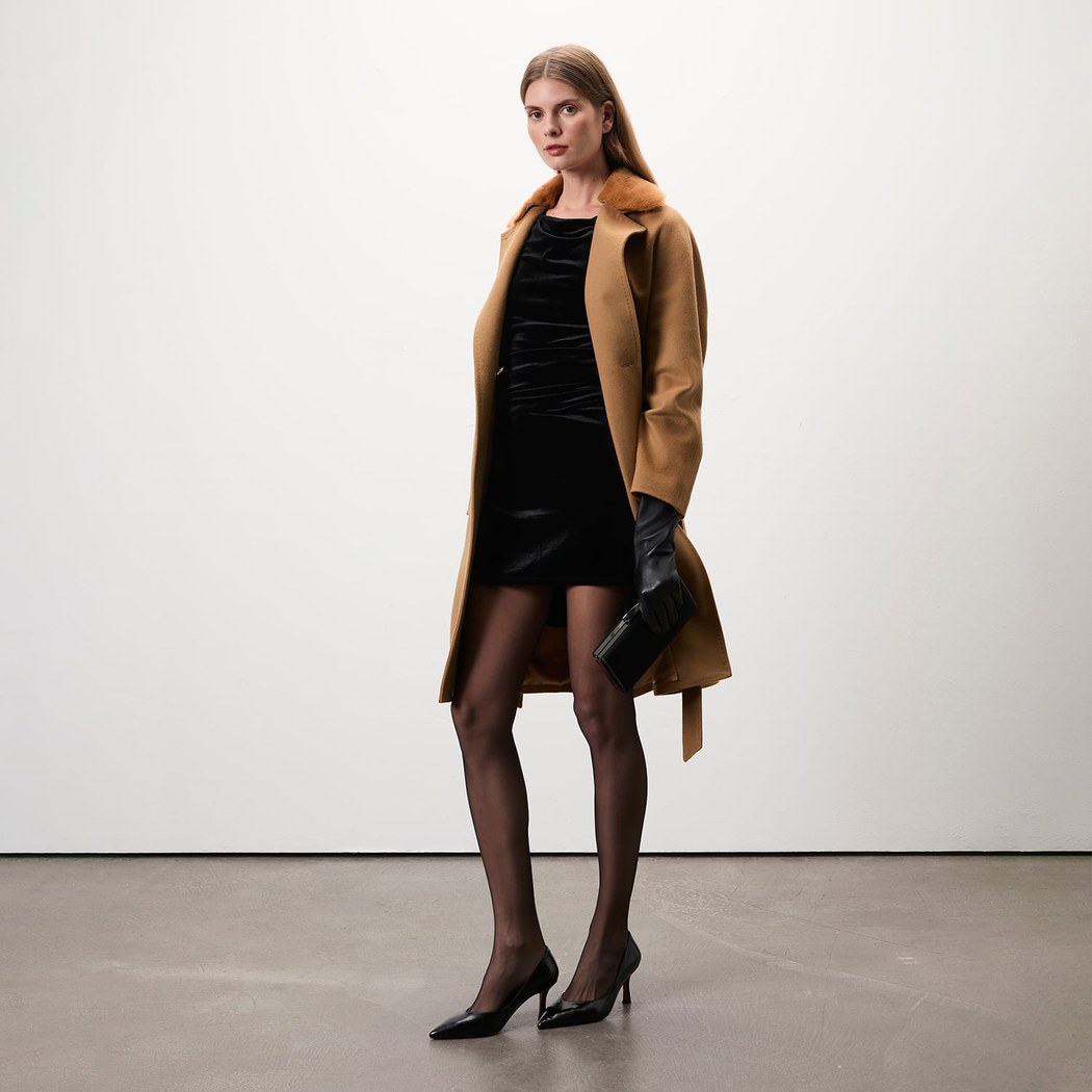 Daisy Siyah Kadın Gece Çantası