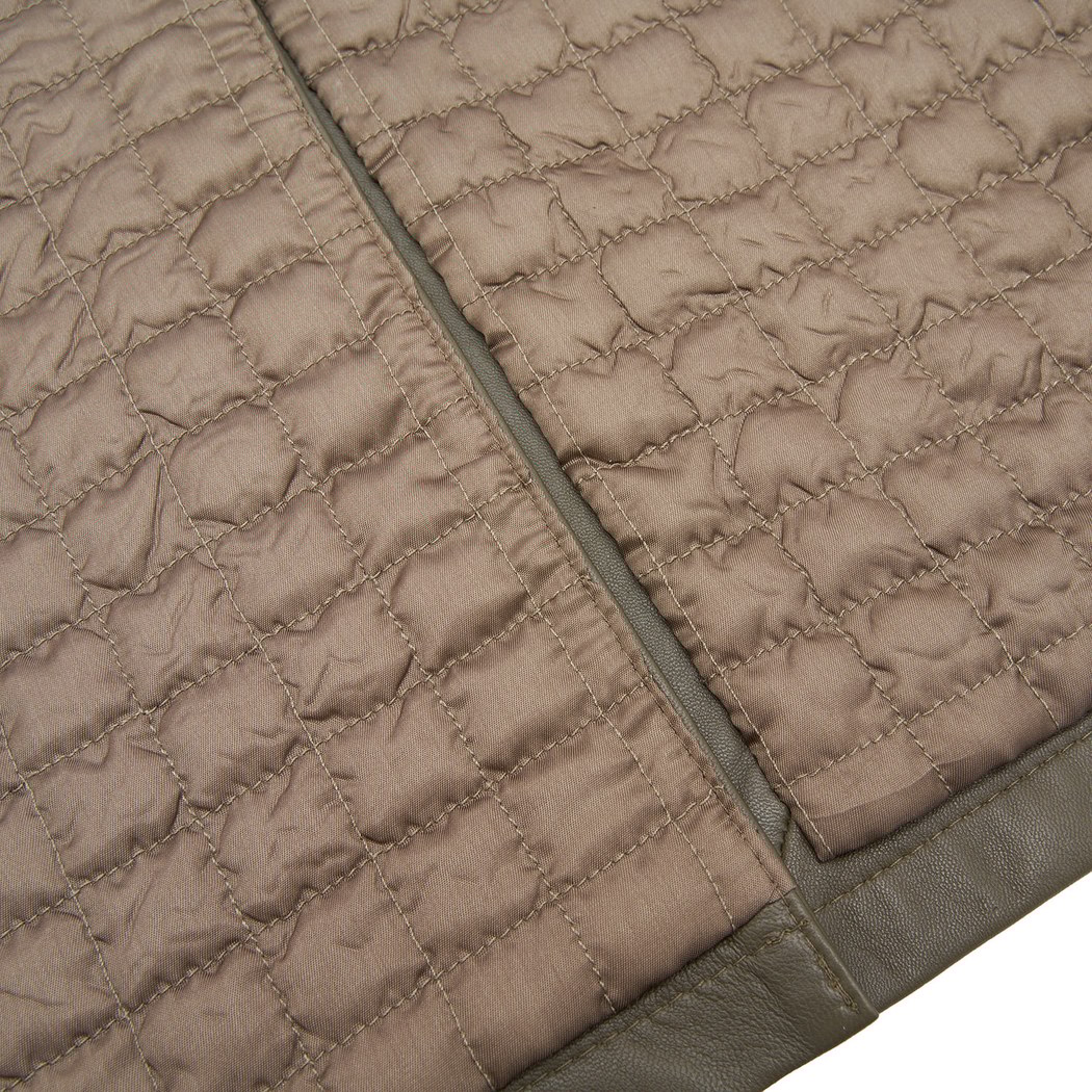 Damian Yeşil Erkek Deri Kaban