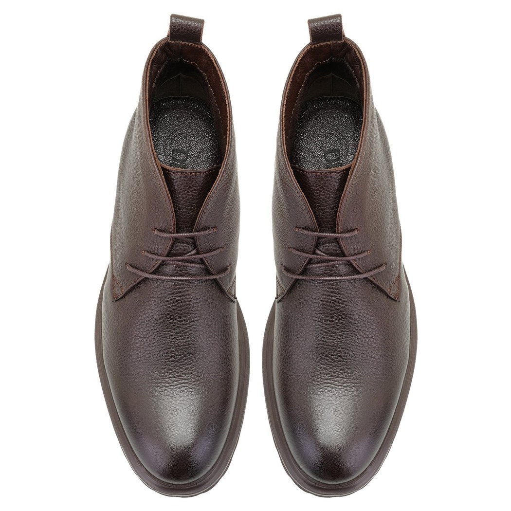 Damita Kahve Erkek Deri Bot