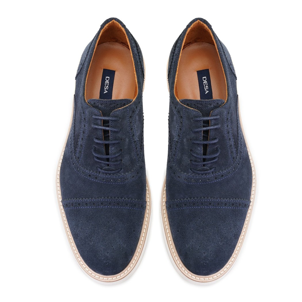 Danna Lacivert Erkek Günlük Süet Deri Ayakkabı