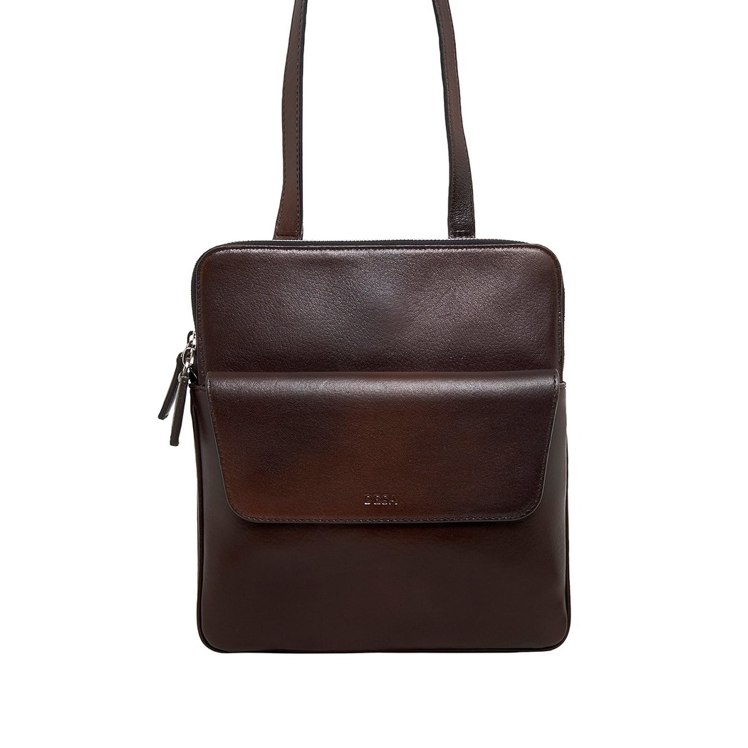 Dante Kahve Erkek Deri Postacı Çantası