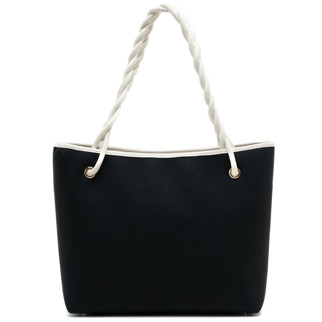 Darian Siyah Kadın Deri Omuz Çantası