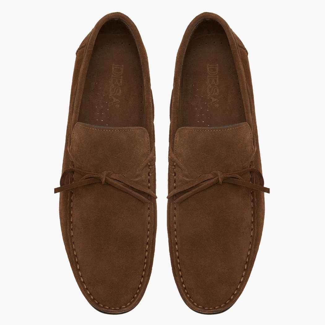 Daron Kahve Erkek Süet Loafer