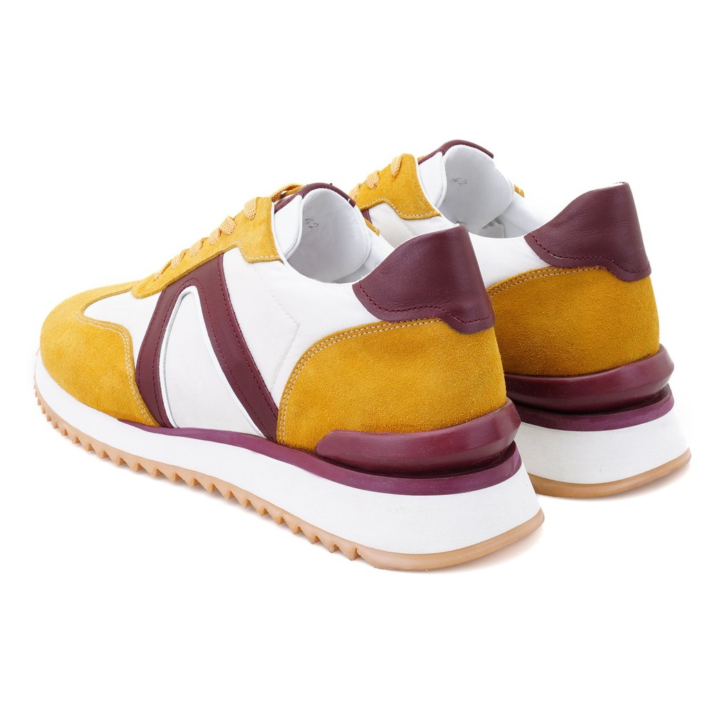 Dasia Sarı Erkek Deri Spor Ayakkabı