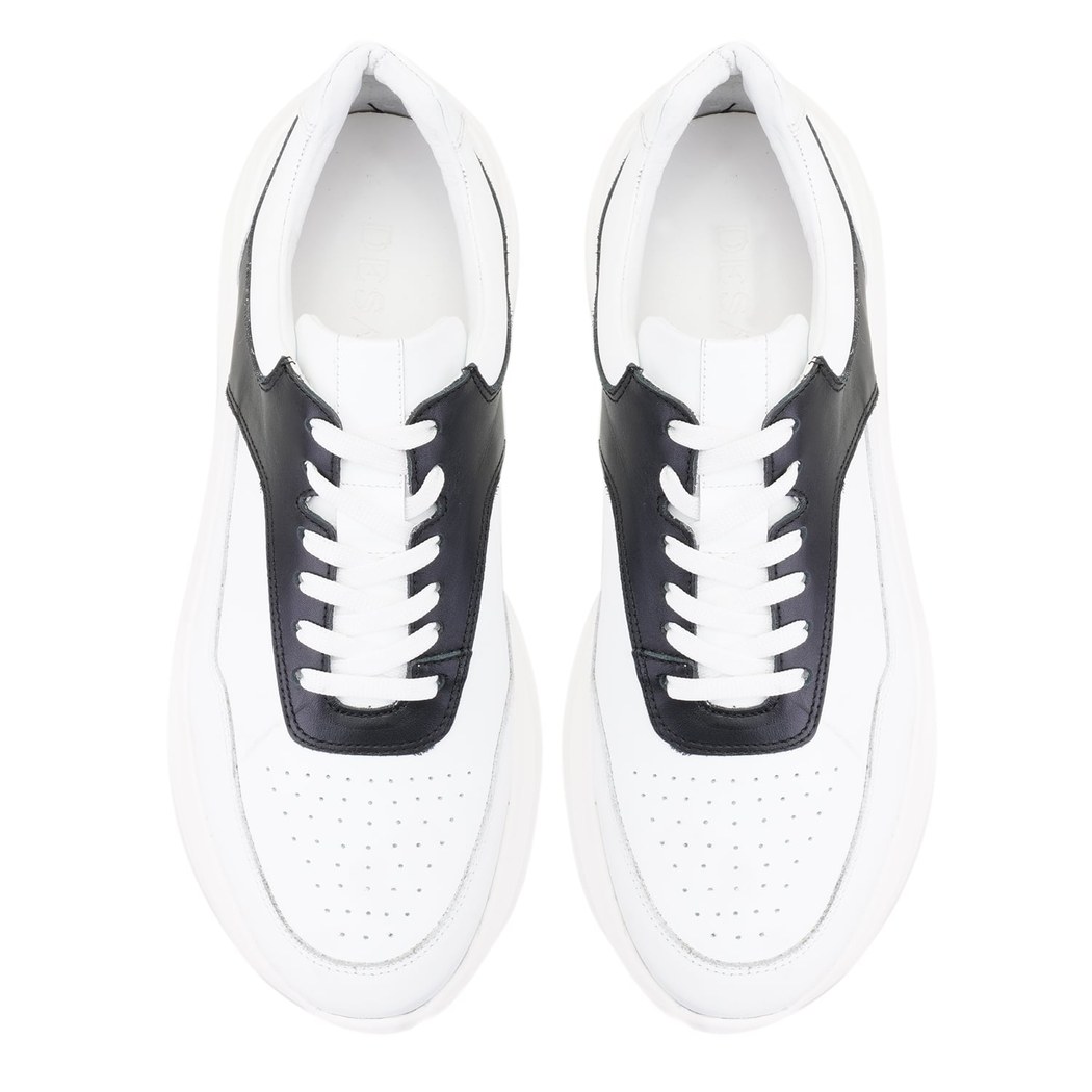 Dayana Beyaz Erkek Deri Spor Ayakkabı