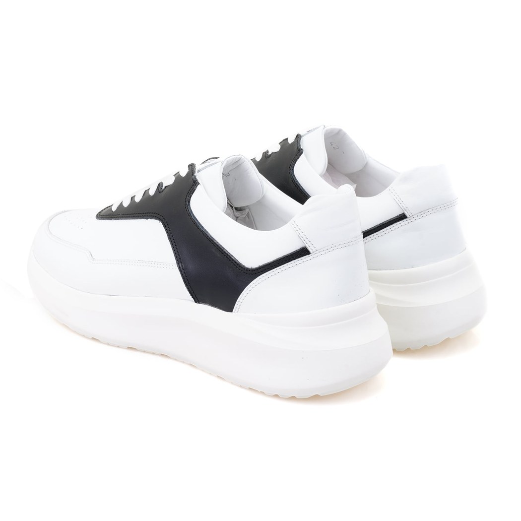 Dayana Beyaz Erkek Deri Spor Ayakkabı