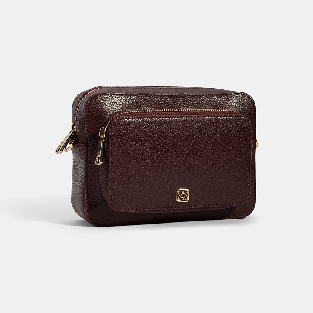 DE-12460 SS24 KADIN POSTACI ÇA, BORDO, -