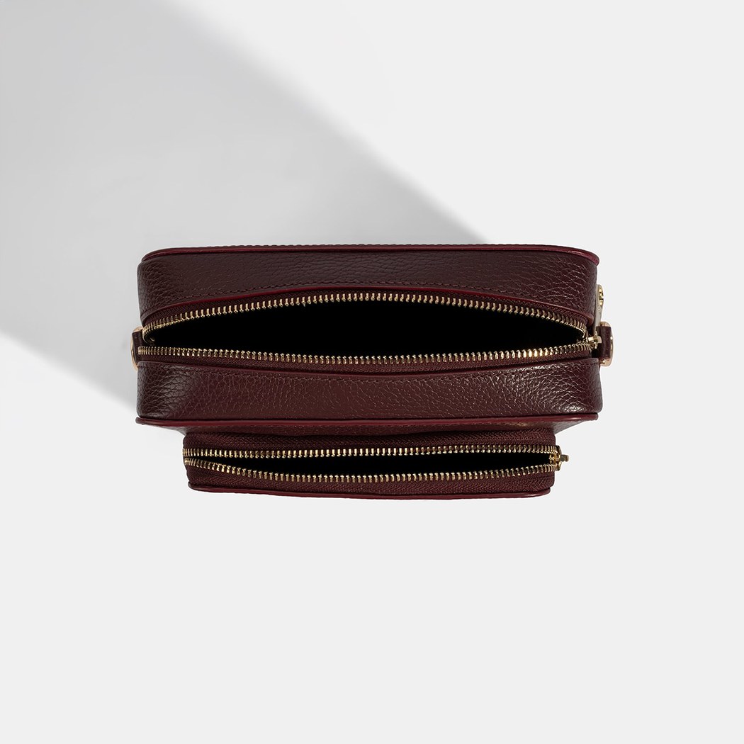 DE-12460 SS24 KADIN POSTACI ÇA, BORDO, -