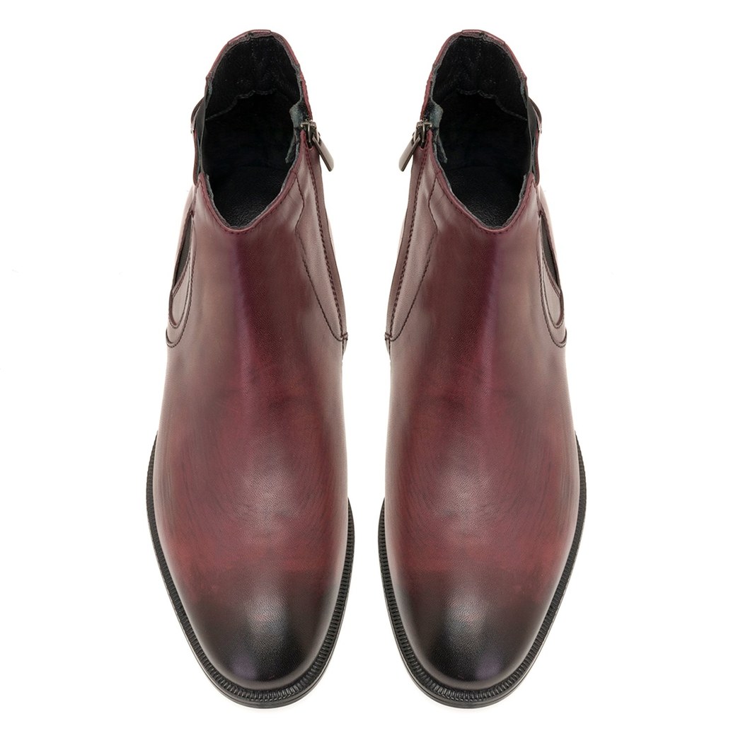 Delmar Bordo Erkek Deri Bot