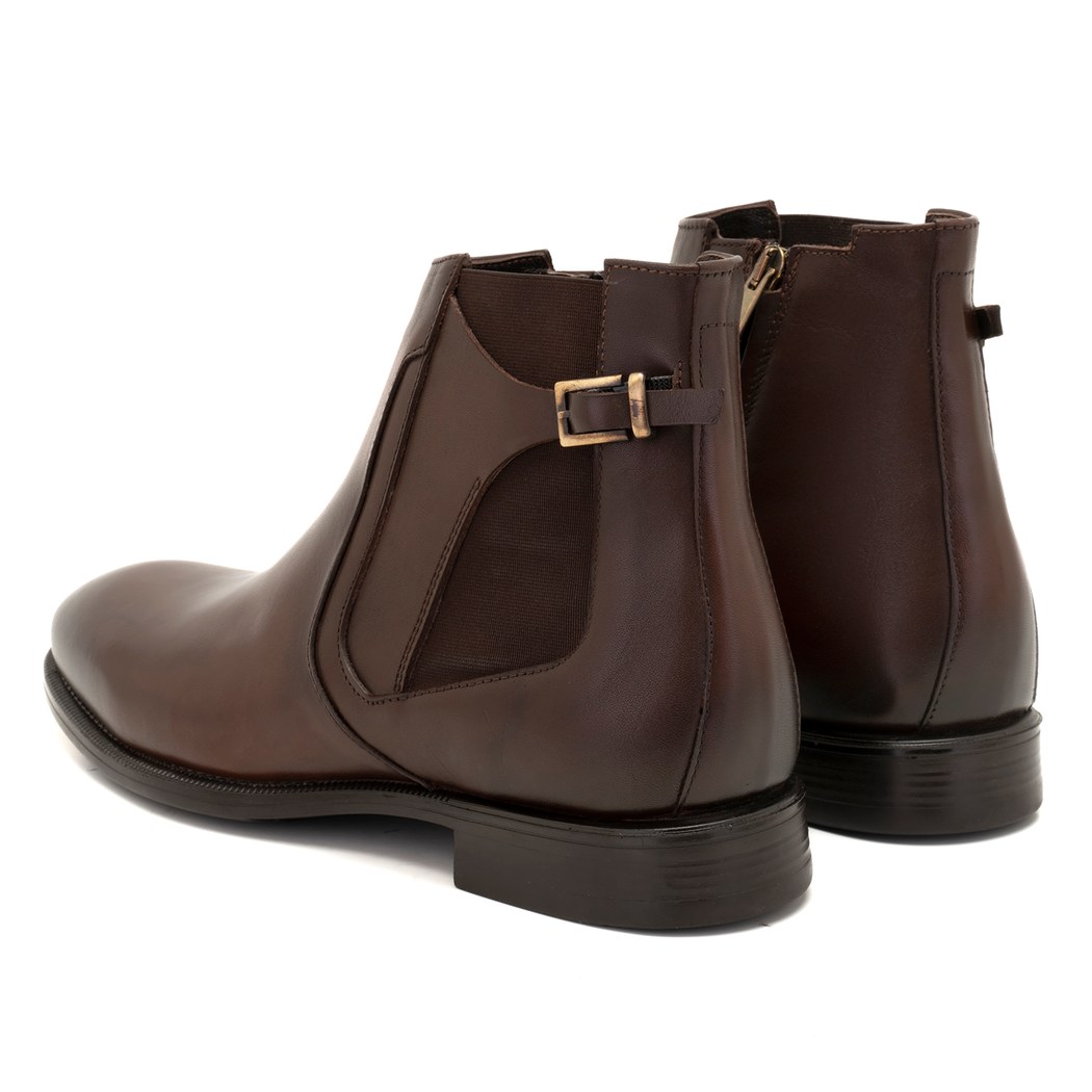 Delmar Kahve Erkek Deri Bot