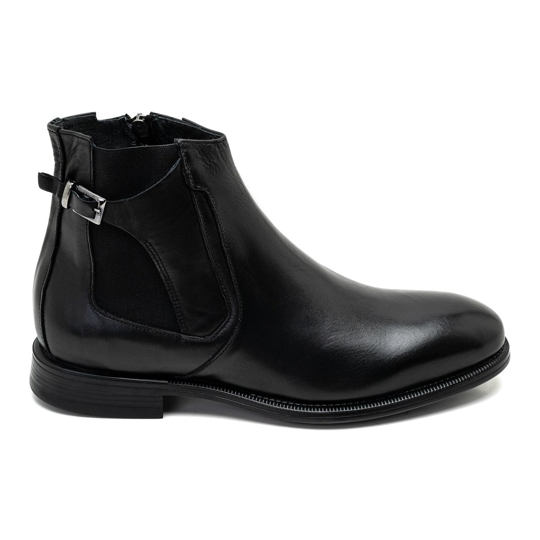 Delmar Siyah Erkek Deri Bot
