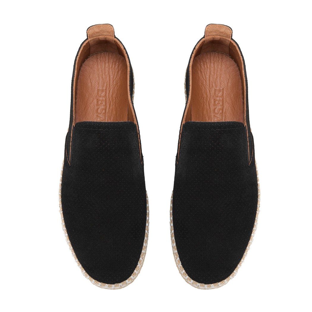 Deniro Siyah Erkek Süet Günlük Ayakkabı