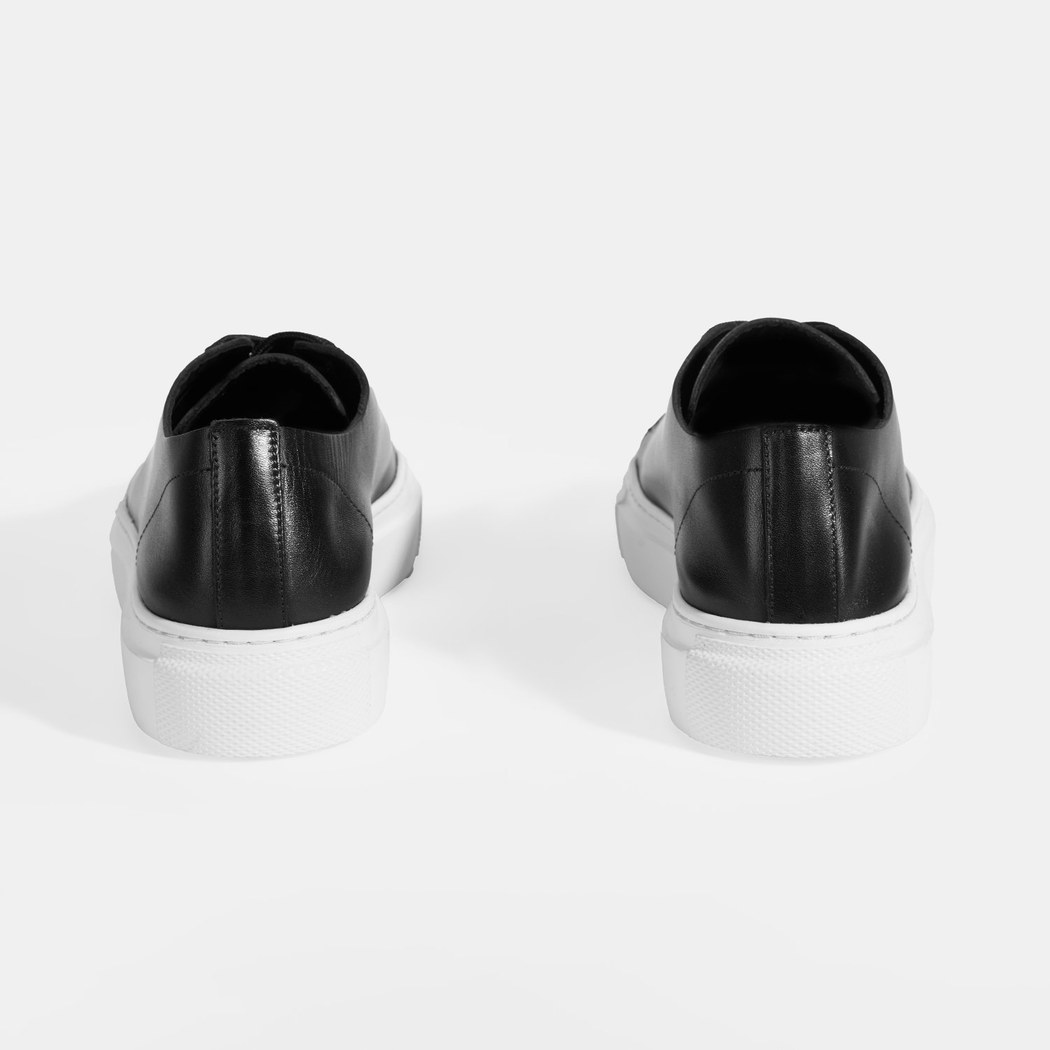 Denissy Siyah Erkek Deri Ayakkabı