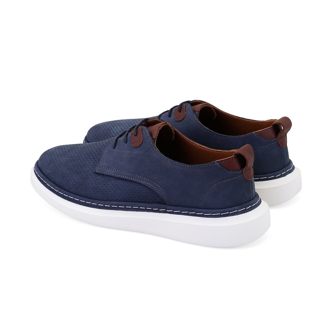 Derick Lacivert Erkek Deri Günlük Ayakkabı