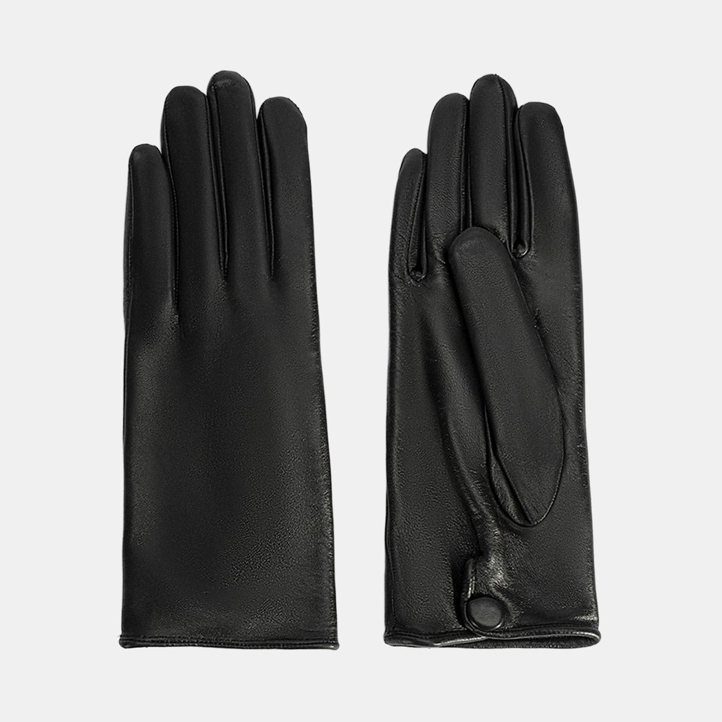 DESA - FY Siyah Kadın Deri Eldiven