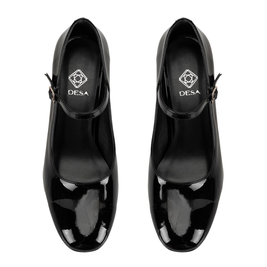 Diay Siyah Kadın Mary Jane Günlük Ayakkabı