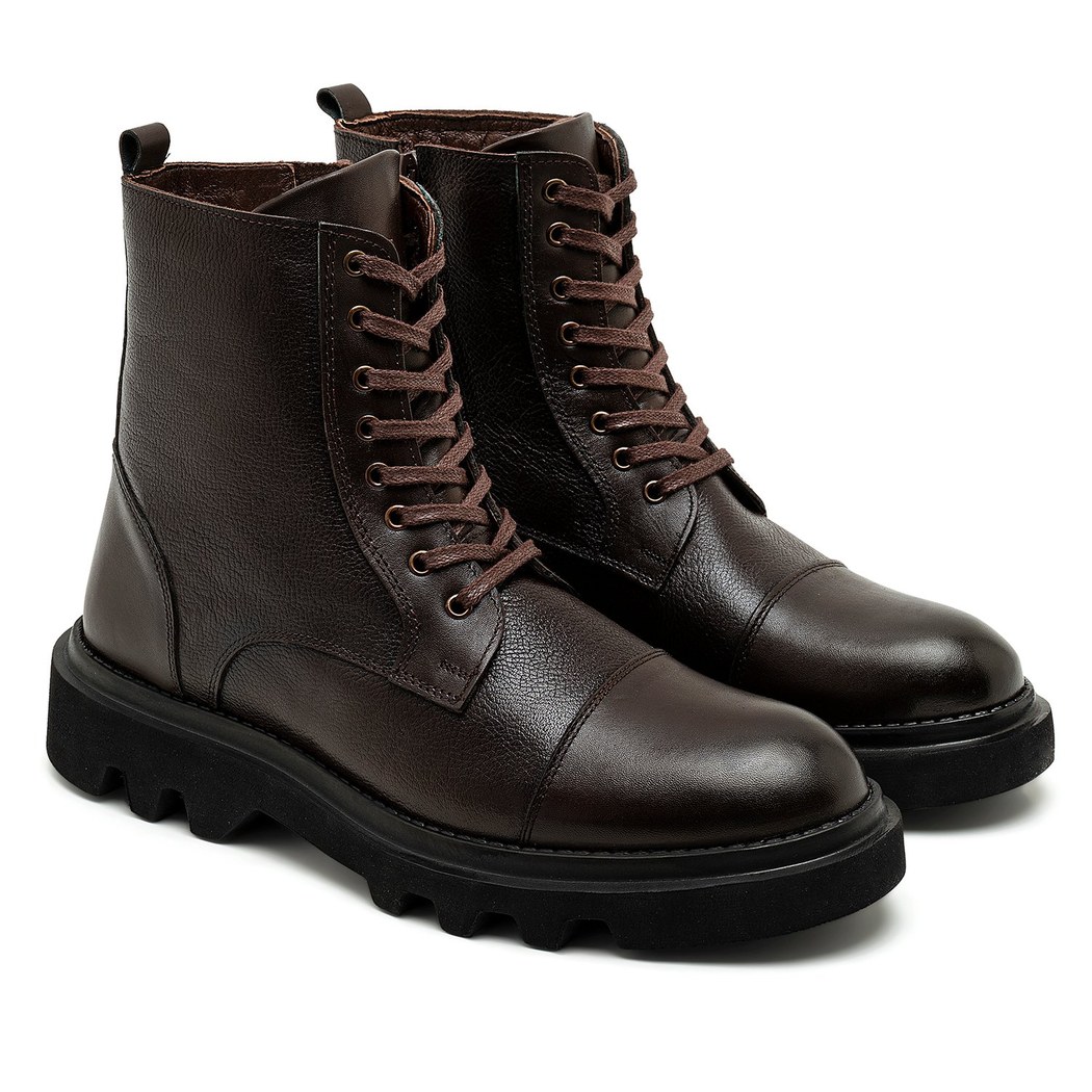 Digna Kahve Erkek Deri Bot