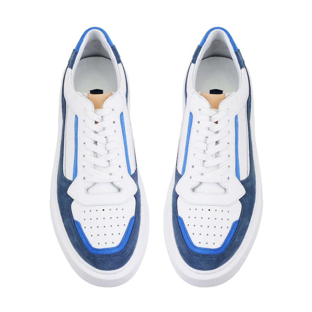 Dillon Beyaz Erkek Deri Spor Ayakkabı