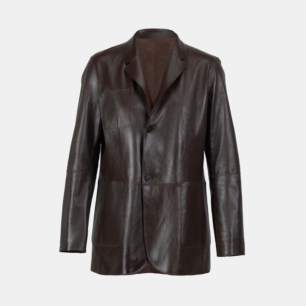 Dioran Kahve Kadın Çift Taraflı Süet Ceket