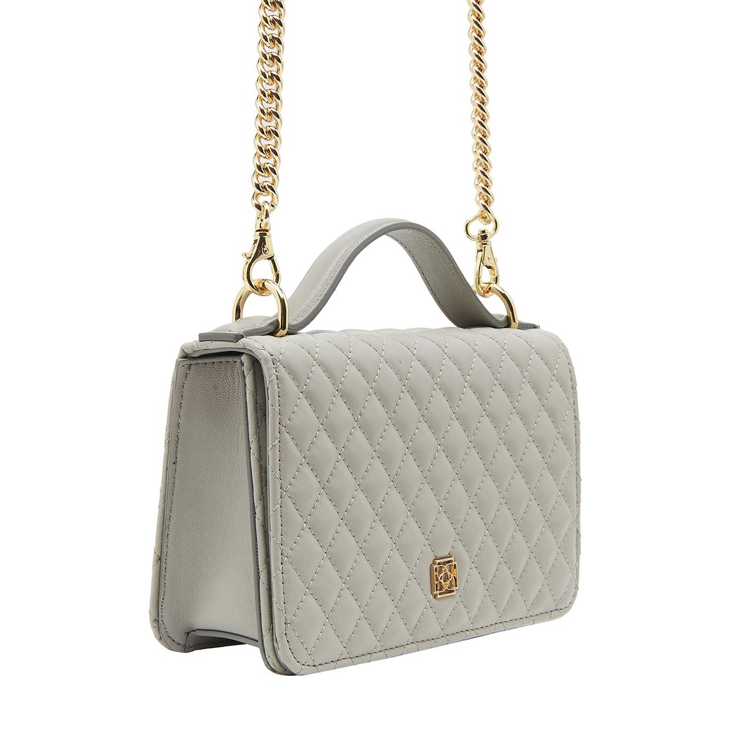 Donald Kadın Deri Kapitoneli Omuz Askılı Çanta