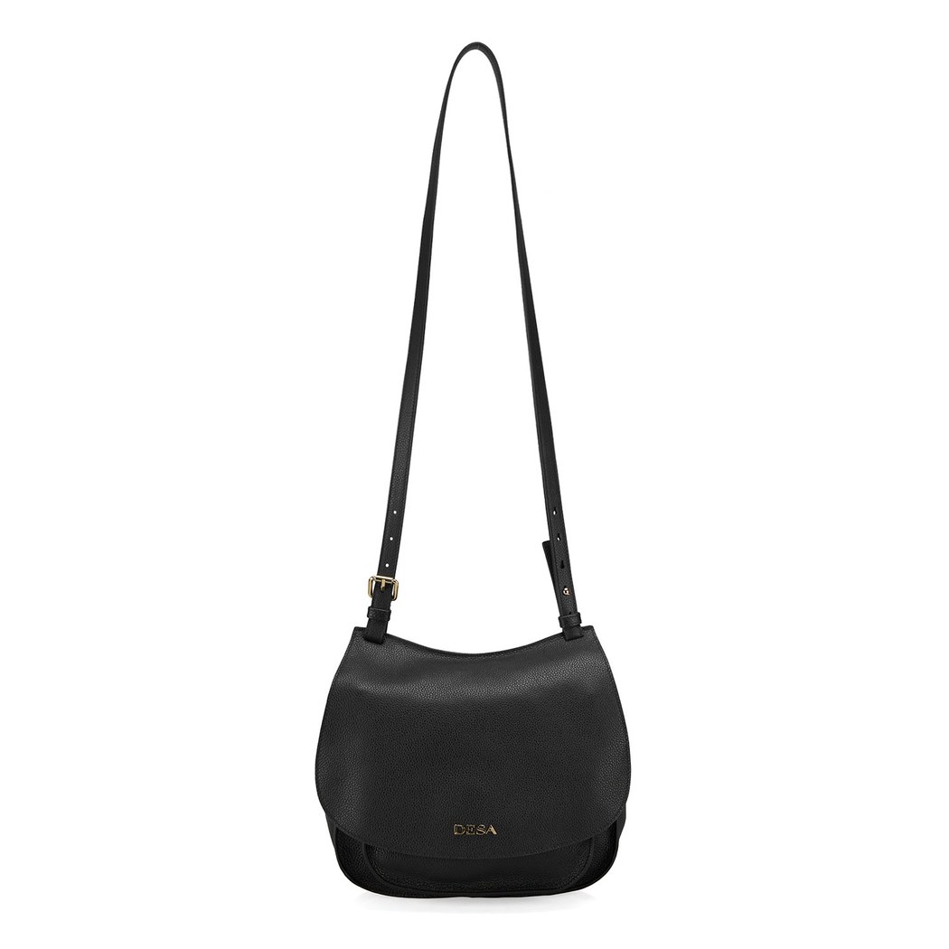 Doyle Siyah Kadın Deri Postacı Çantası